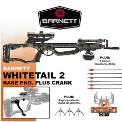 Barnett Whitetail Hunter Realtree NEW COMPLETE HUNTING PACKAGE WITH CRANK