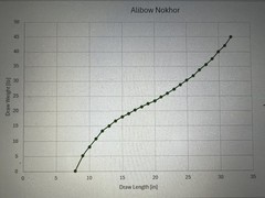 Alibow Laminated Nokhor Bow 34#@28”/43#@33”- Barely Used