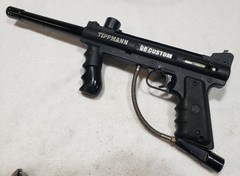 Used Tippmann Model 98 Custom Semi Auto Paintball Gun + Barrel & new ball detent