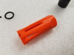 Krytac OEM Orange Safety Tip Set (Metal + Plastic) 14mm CCW