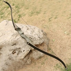60″ Archery Wooden Takedown Recurve Bow RH for Teens to Adults Hunting & Target
