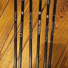 TenPoint Pro Elite 20in Carbon Omni-Nock Crossbow Arrows Black HEA-620.6