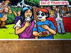 Strangelove Skateboards Serial Killer Party 2 sticker Sean Cliver Supreme Dunk