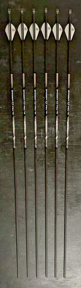Altra Arrows Centrum Limited 166 Diameter Fletched 300 Spine Arrows 6 Pack New