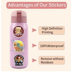 30Pcs Random Funny Beer Drink I Love Beer Alcohol Waterproof Vinyl Stickers