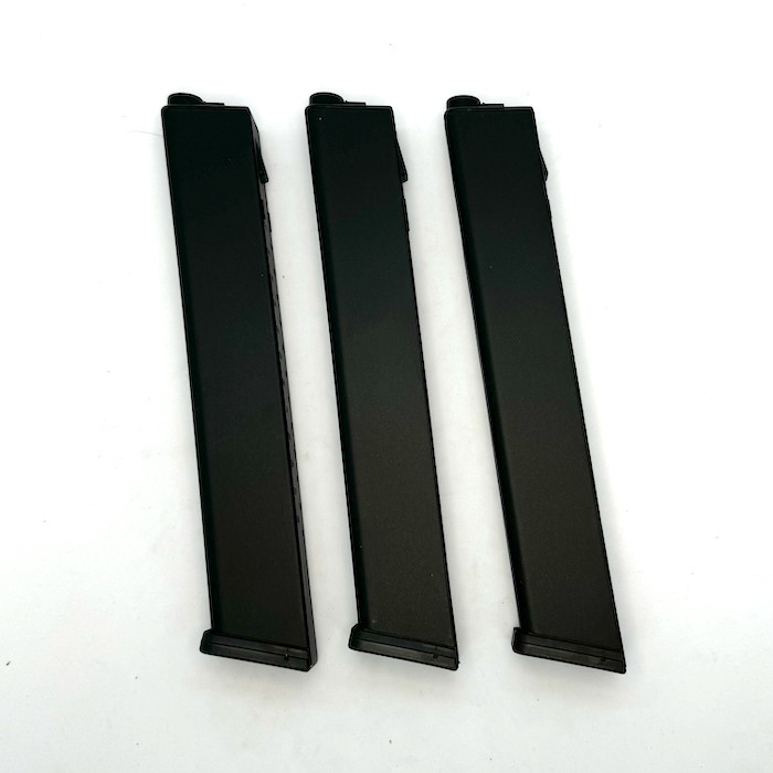 Classic Army Airsoft Nemesis X9 / G&G ARP9 120rd Mid-Cap Magazine (3 Pack) BLACK