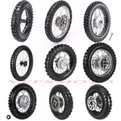12mm/15mm 12»/14»/16»/19»Rim Wheel Tire Tyre for KLX110 SSR125 CRF RM CR SDG