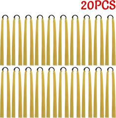 20 Pieces 1.5mm Slingshot Flat Rubber Bands Flat Slingshot Bands Replacement …