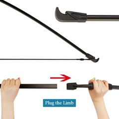 45″ Youth Bow & Arrows Set for Kids 8-12 | Recurve Archery Beginner Kit, 9 Arrow