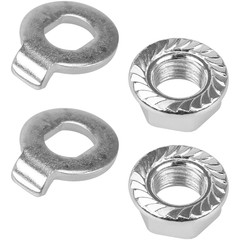 Front Wheel Motor Screws Gray Metal for For xiaomi For m365 Scooter 2 Pieces