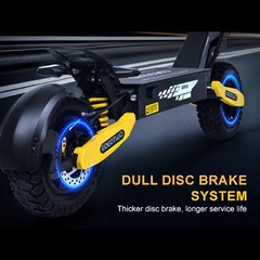 1200W Electric Scooter for Adult 48V23.4AH 40Miles 28MPH 11» Off-road E-Scooter