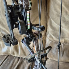 Martin Archery DSX Compound Bow 31in Camo Brown White for Men Hunting Archery