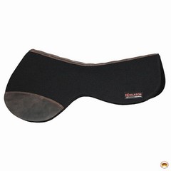 HS HILASON Western Horse Wool Felt Round Contoured Western Saddle Pad W/