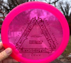 2022 Discraft Heat Crystal Sparkle Ledgestone Limited EditionDisc Golf #4144