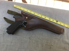Vintage 1975 dated Polish Predom- Lucznik Air gun PISTOL .177 Cal w/ holster