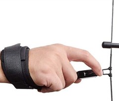 Archery Caliper Release Aids Adjustable Wrist Strap Trigger for Compound Bow 1x