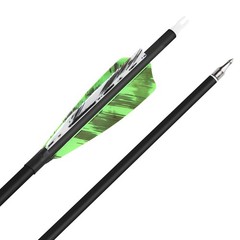 6/12 Pcs Archery Carbon Arrows 500 Spine Practice Hunting Arrows 28/30/31 Inc…