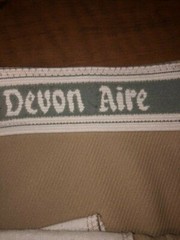 WOMENS DEVON AIRE TAN RIBBED 24 L CONCOUR ELITE BREECHES ZIP FRONT
