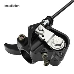 7/8 Inch 22mm Thumb Throttle Cable Accelerator Handle Assembly 80cm ATV Quad