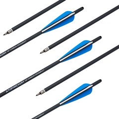20 inch Crossbow Bolts Carbon Crossbow Arrows for Outdoor Hunting Bolts Practice