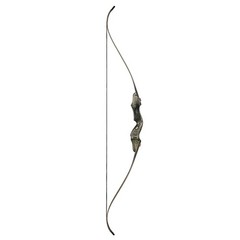 60″ Archery Takedown Recurve Bow 25-50lbs Wooden Riser for Shoot Hunting Target
