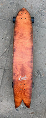 Lucid 45″ Longboard Skateboard Fish Tail Complete Skate Made in California NEW
