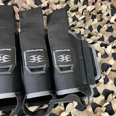 NEW Empire Omega 4 Pod Paintball Harness – Black/Grey