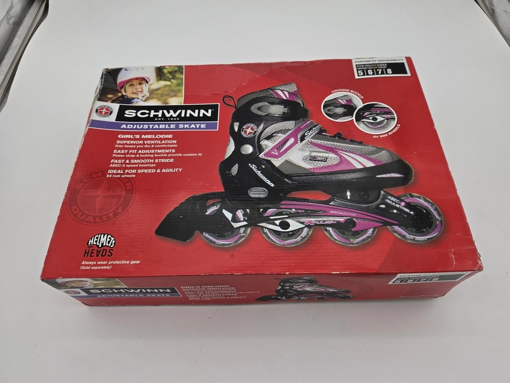 Schwinn XPulse Special Edition Adjustable Inline Skates Girls Youth 5-8