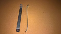NEW OLD STOCK (Qty 2) Birel Kart Upper Driver Fairing Bracket 190mm