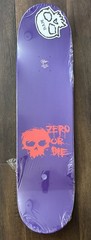 Zero Skateboard SIGNED Bam Purple Blood Deck 8.25