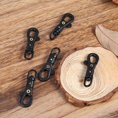 5pcs/bag Outdoor Tactics 360 Degree Mini Keychain Carabiner Clip Hanging