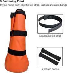 2-Pack Hoof Soaking Boots for Effective Equine Hoof Treatment – Large Size