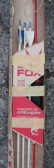 Bear Archery Red Fox Set vintage youth bow 50″ in original box + arrows