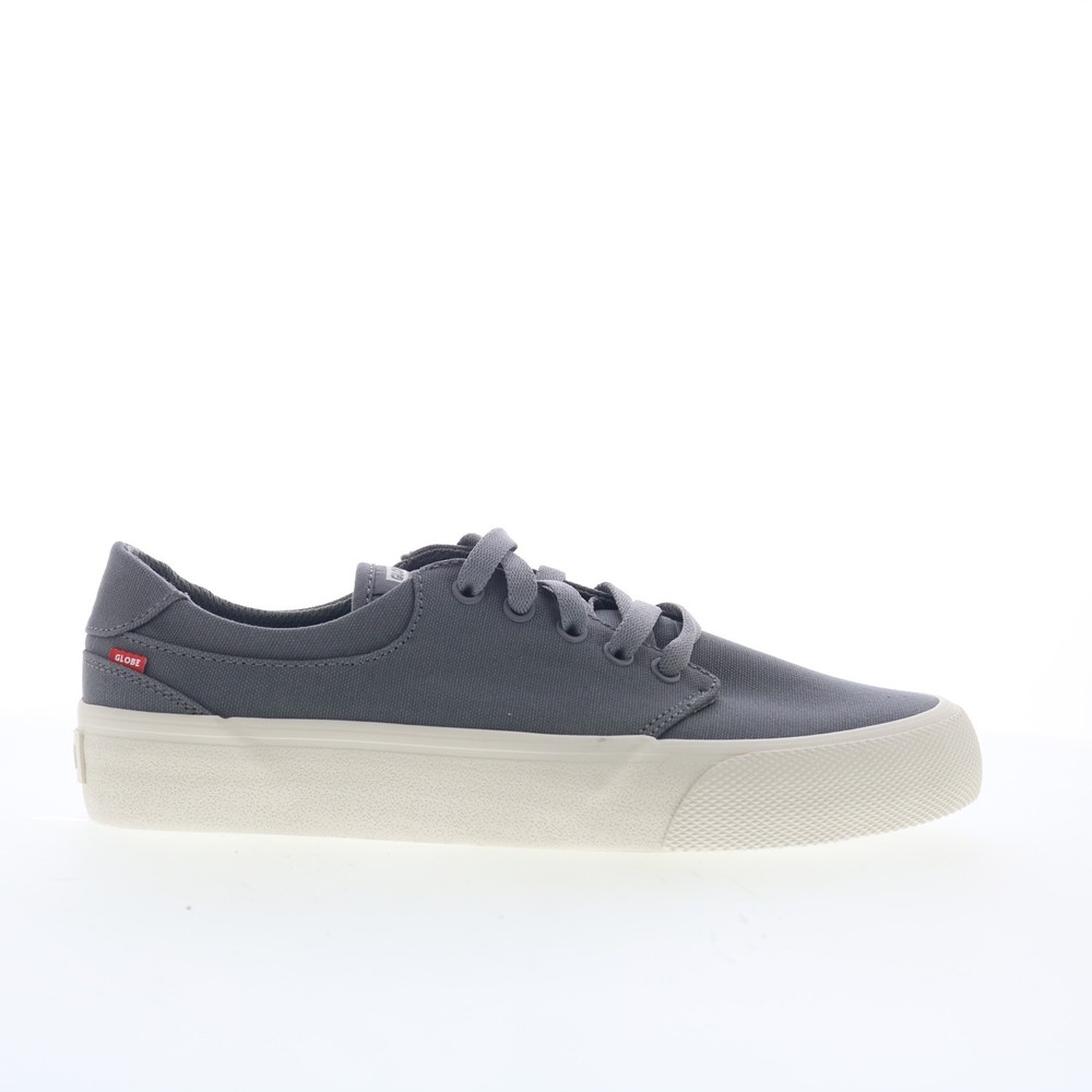 Globe Goodstock GBGOODST Mens Gray Canvas Skate Inspired Sneakers Shoes