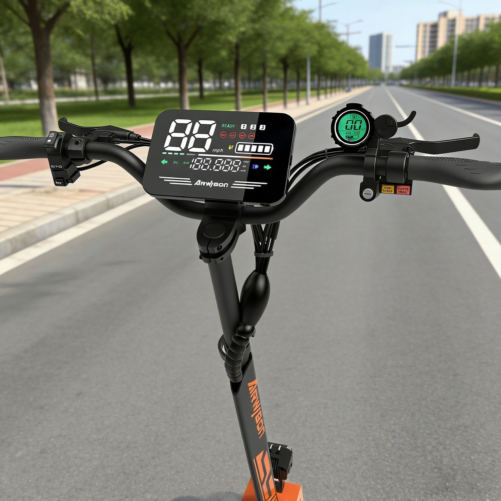 Electric Scooter for Adult 5600W Dual Motor 50MPH 60V 27AH Folding E-scooter 8hc
