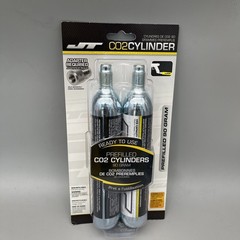 New JT Prefilled C02 Cylinders 90gram 2 Pack Ready To Use For Paintball