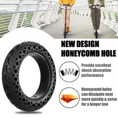 60/70-6.5 Scooter Tire Tubeless: 10×2.50 Solid Tire Replacement for Hover 1 A…
