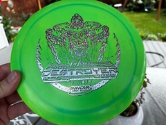 Ricky Wysocki Star Destroyer Swirls Halo Sockibot 176G Disc Golf Innova #3141