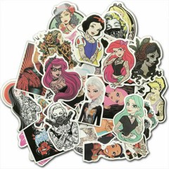 50Pcs Vinyl Decals Graffiti Stickers Bomb Laptop Luggage Skateboard Sticker Pack