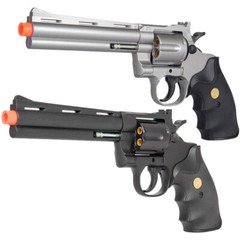 UKARMS Full Size 6″ Spring Powered 357 Syle Airsoft Revolver Replica G36