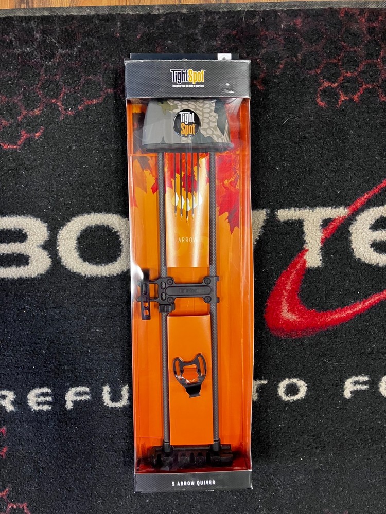 Tight Spot Quiver 5 Arrow LEFT HANDED Kuiu Verde 2.0 Multicolor Bow Quiver