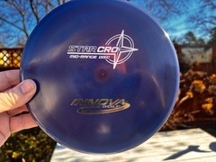 Star CRO Penned OOP New PFN (One of a Kind) Purple Gold Disc Golf Innova #5053