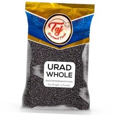 TAJ Urad Whole Dal | 4-Pounds | Black Gram