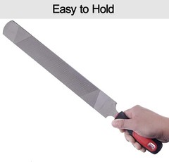 Hoof Rasp for Horses, Horseshoe File, 18 Inches Black Farrier Hoof Rasp Tool wit