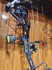 Bear Whitetail INT Bow Package RTH 45-60lbs Black With Bottomland Limbs 335fps