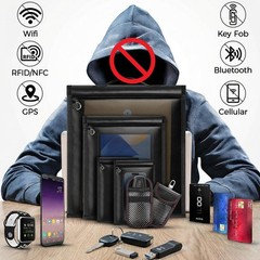 6pack Faraday Bags, Large Faraday Cage, Anti-Tracking Faraday EMP Bag for Lap…
