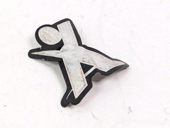X-Games Old School Scooter 90s 00s Push Kick Replacement Fork Emblem Only!