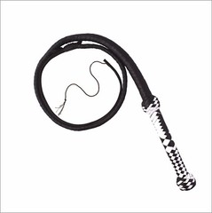 Genuine Cow Hide Leather Bullwhip 04 Feet Long 12 Plaits Heavy Duty Whip