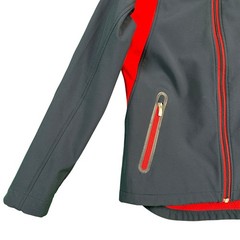 Ariat Jacket Team EQ Softshell USEF Pony Finals Navy Red L Equestrian Zip