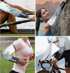 Flintronic Arm Sleeves Unisex Warmer UV Protection UPF50 For Running, Cycling